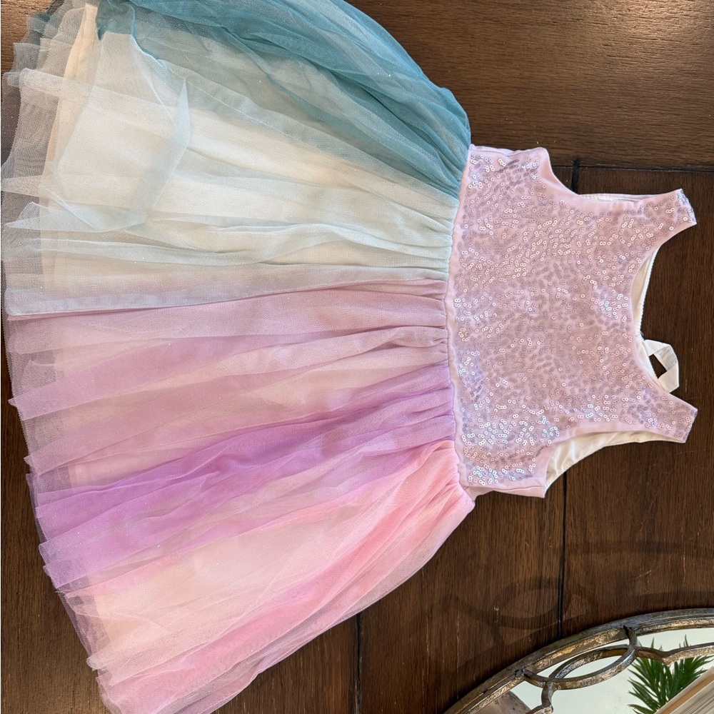 H&M Light Pink Sequin Dress